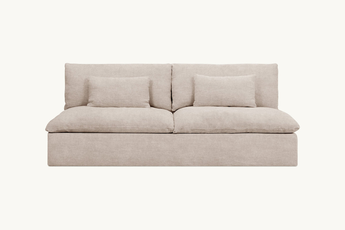Sixpenny Aria 84″ Sofa + Grande Ottoman