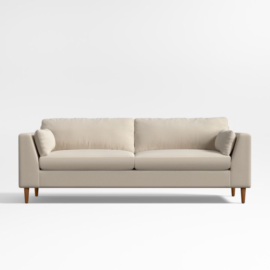 Crate & Barrel Avondale 85″ Sofa + Ottoman