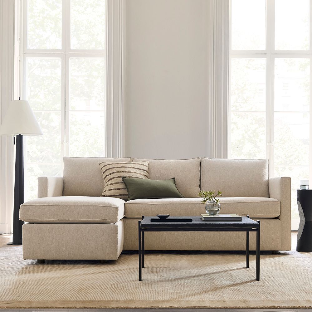 West Elm Harris 2-Piece Reversible Sectional