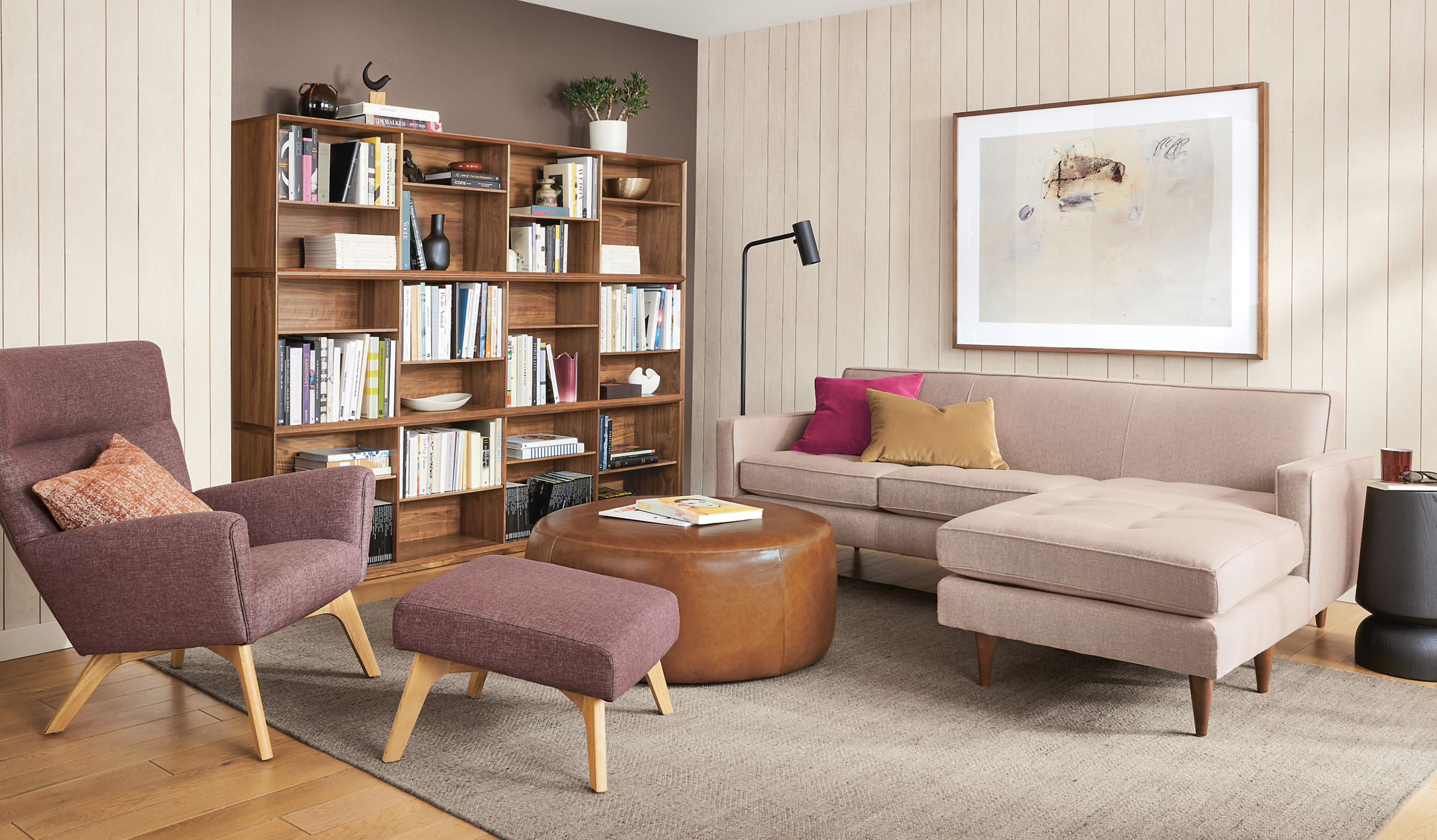 Room & Board Reese 85″ Reversible Chaise