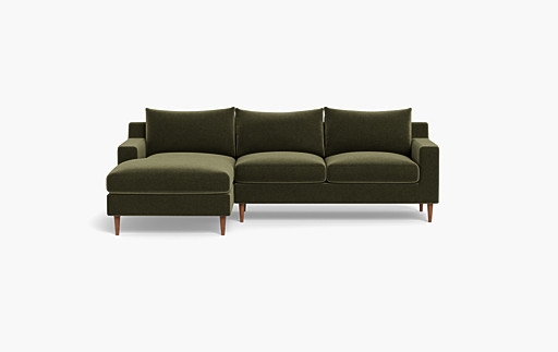 Interior Define Sloan 2-Seat Reversible Chaise
